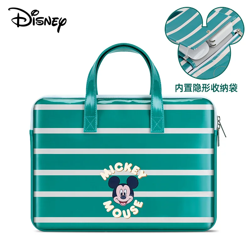 

Disney cartoon laptop bag portable ladies outing portable office computer storage bag computer accessories