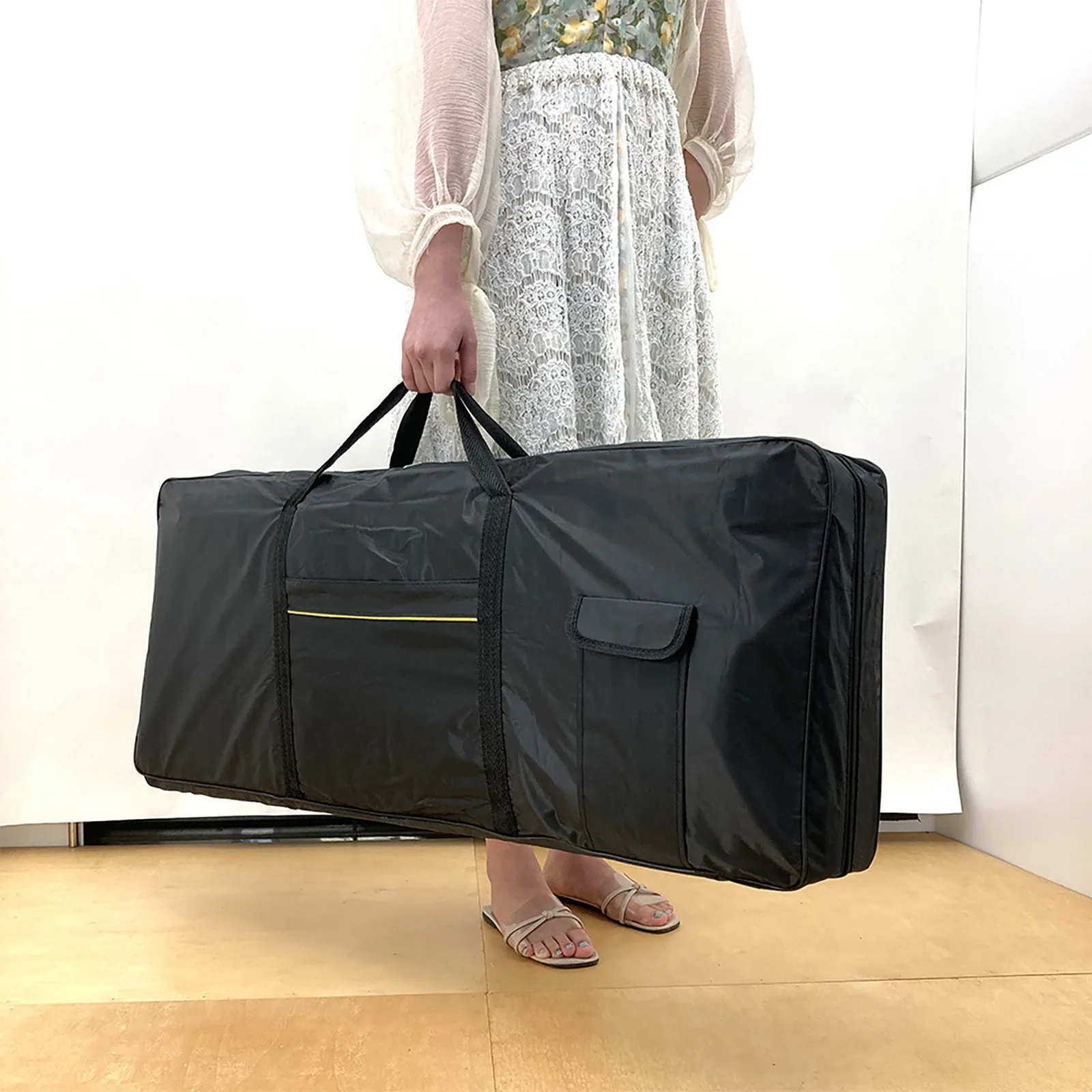 

Electronic Piano Cover Keyboard Bag 61 Keys Instrument Piano Fortress Protective Professional Coverage Storage Embed Dustproof