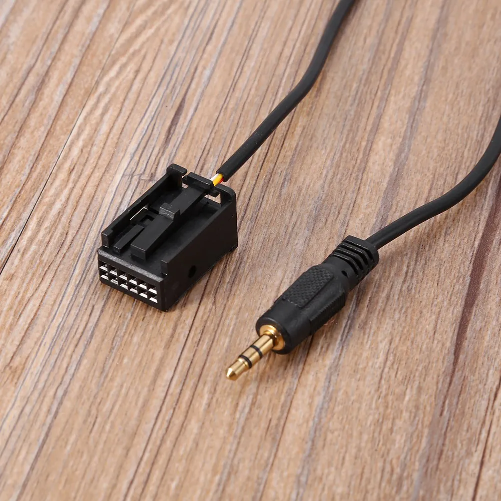 Простая установка автомобильный AUX аудио кабель автомобильные стереокабели