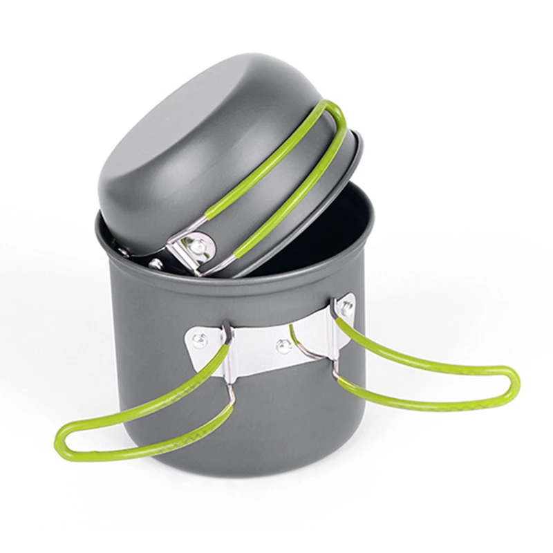 Туристический набор посуды для пикника походная посуда из алюминиевого сплава 1