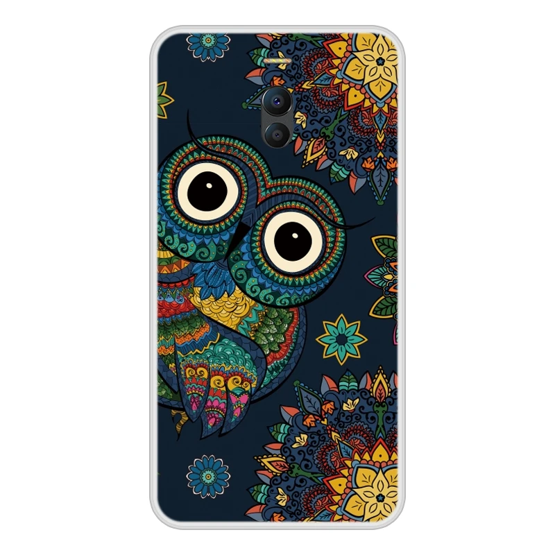 Чехол для Meizu M6 Note мягкий силиконовый чехол из ТПУ с цветочным рисунком чехлы