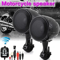300w waterproof 5 0 motorcycle speakers audio stereo speaker amplifier system with bluetooth function atv sound system