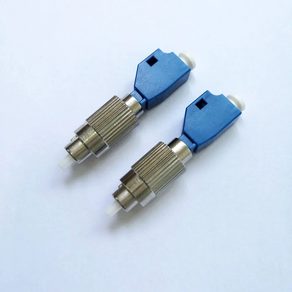 Бесплатная доставка 2 шт./лот FC LC волоконно оптический адаптер UPC мужчин женский