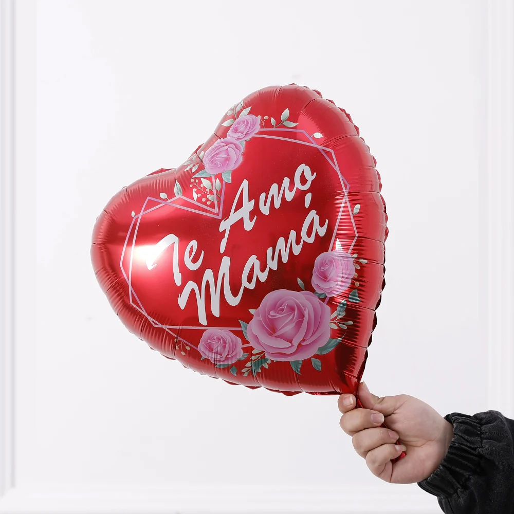 Фольгированные воздушные шары в форме сердца 18 дюймов | Дом и сад