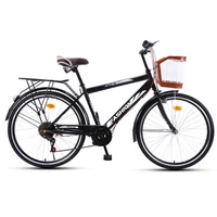 road bike 26 inch 6 speed portable shift commuter retro travel student adult bicycle selling men and women