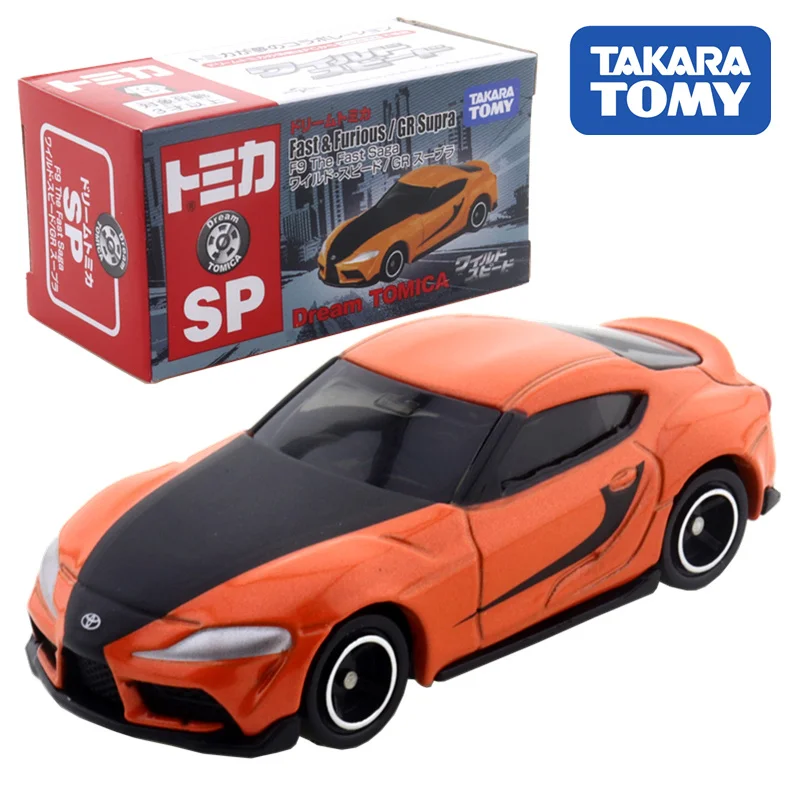 

Takara Tomy Tomica F9 Toyota GR Supra GTR R34 Alloys Drift Collection Diorama Of Miniature Car Cart Models 1:64 Toys