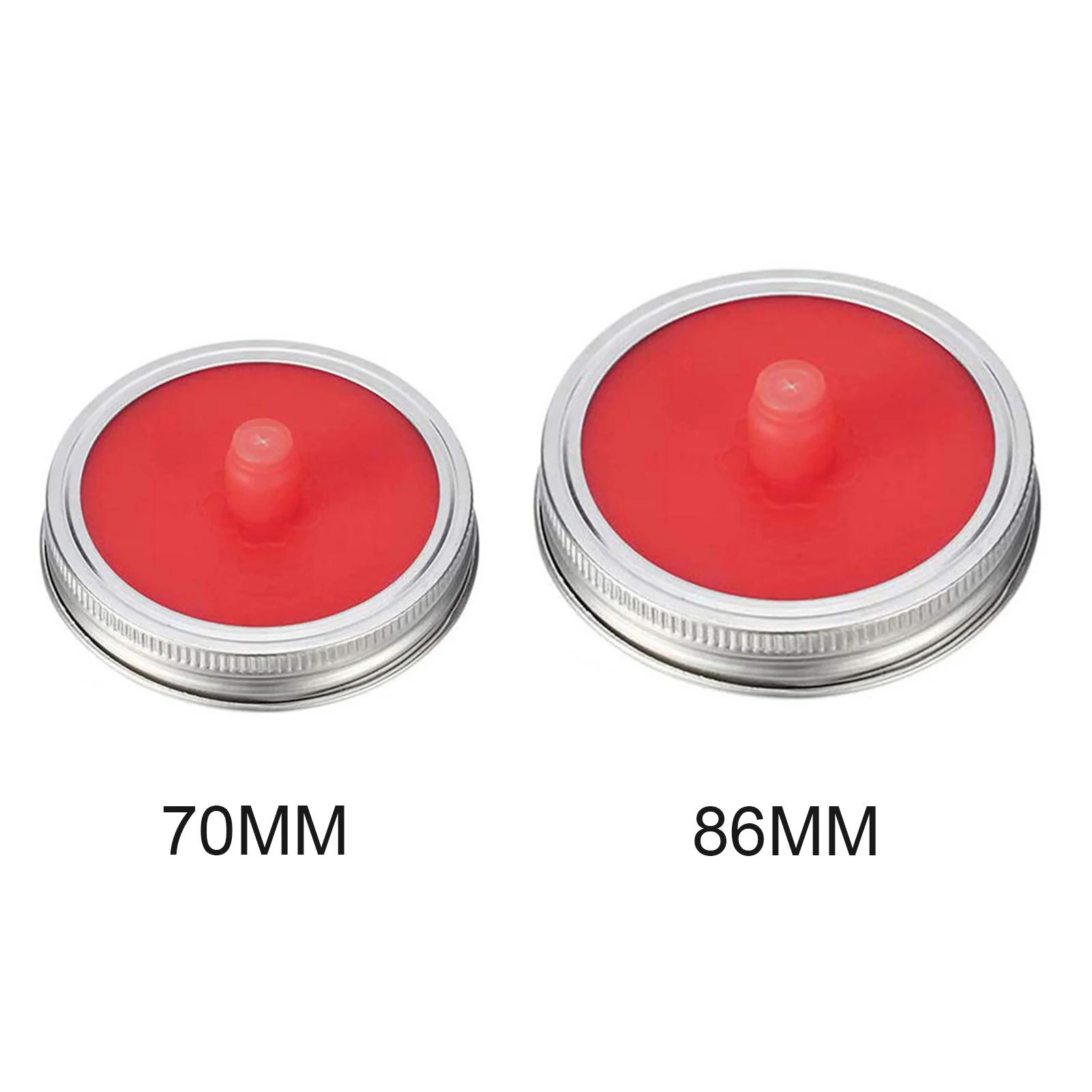 Waterless Fermentation Airlocks Sealed Silicone Lid Cover for Wide Mouth Jar | Дом и сад