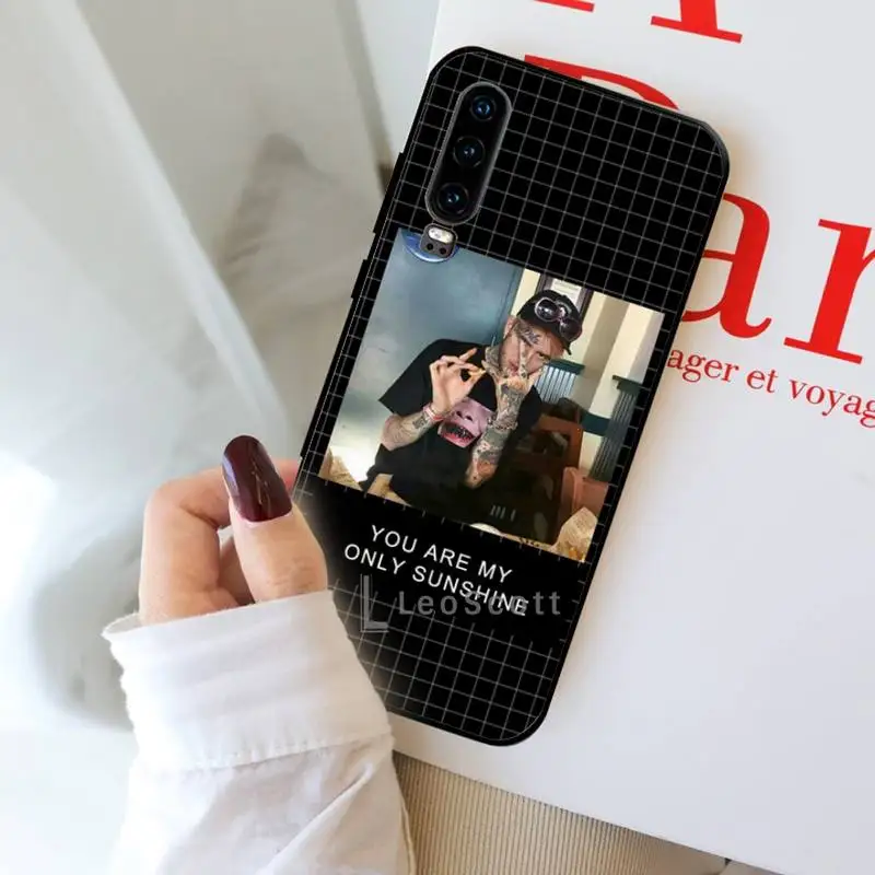 

Lil Peep Lil Bo Peep Soft Phone Case For Huawei Y5 Y6 II Y7 Y9 PRIME 2018 2019 NOVA3E P20 PRO P10 Honor 10