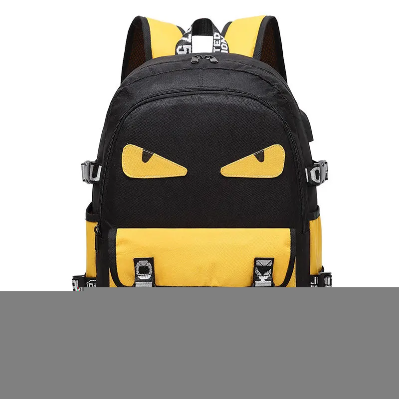 

2020 primary and secondary school schoolbag boys and children backpack Oxford cloth small monster ridge leisure backpack