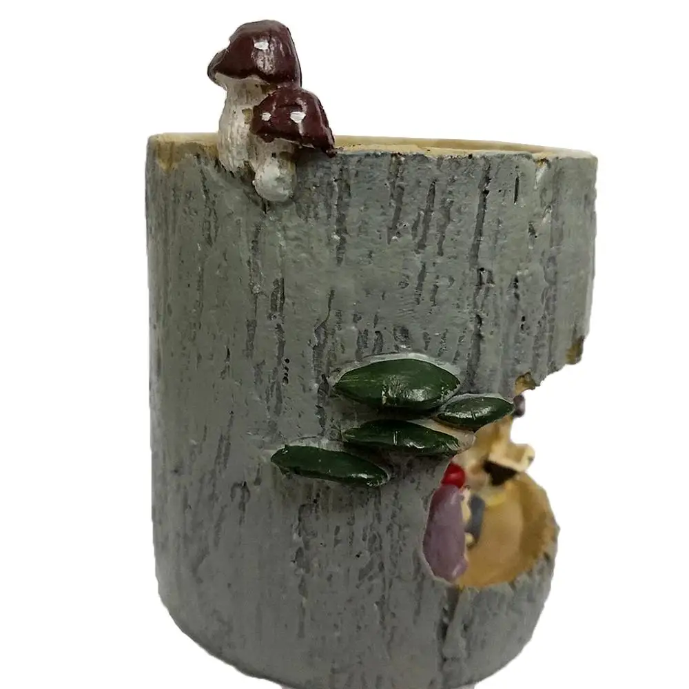 Mini Flower Pot Cute Hedgehog Succulent Figurines Planter for Home Table Decor Garden Decoration Gift Flowerpot | Дом и сад