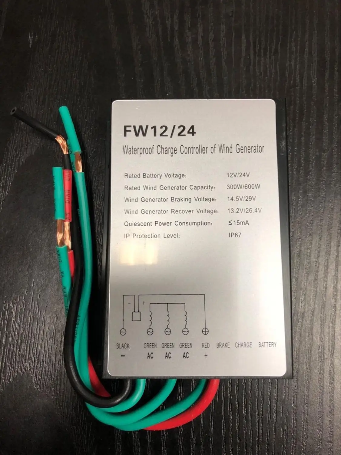 Контроллер заряда от сети 12 В/24 В 300 Вт/600 Вт |