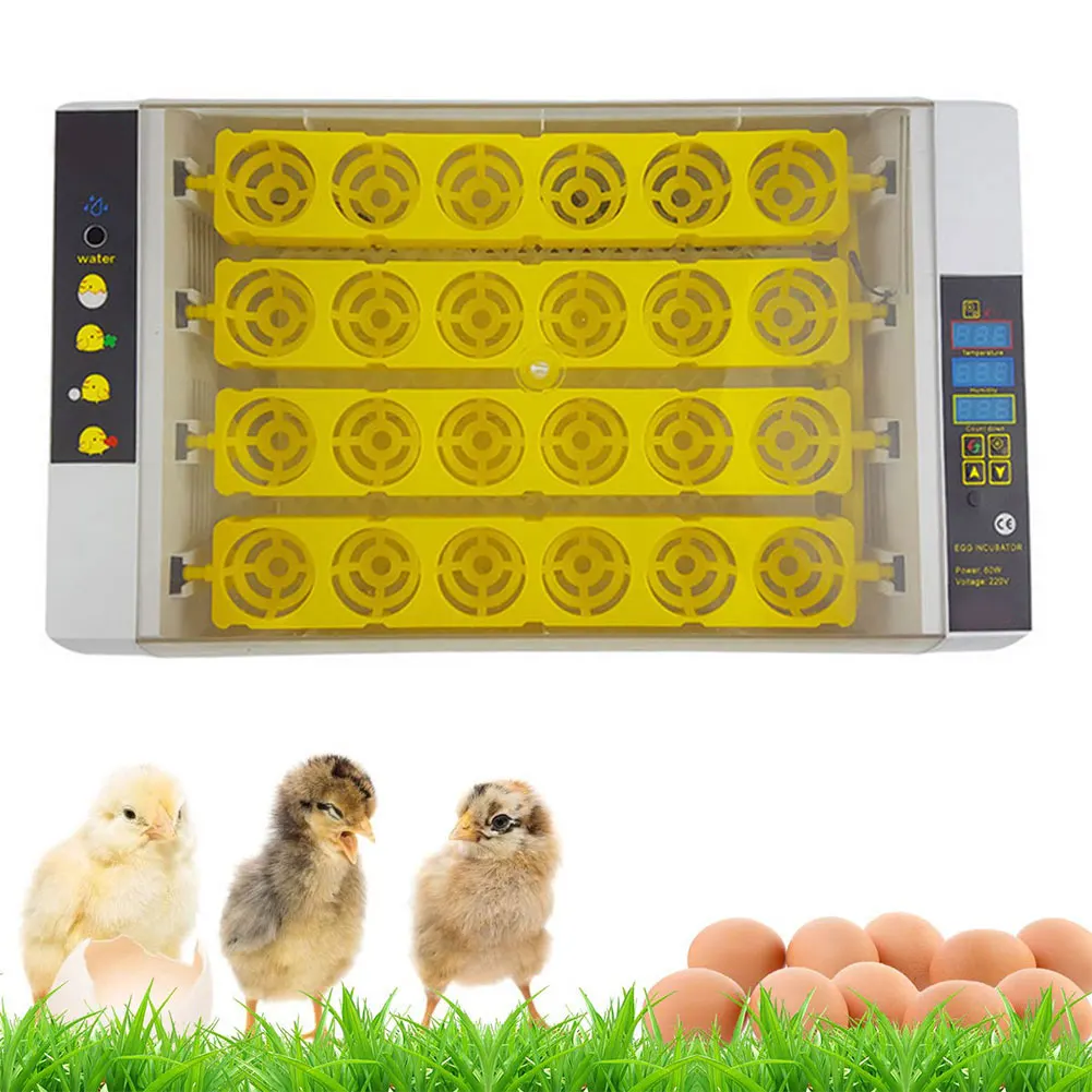 

Инкубатор для яиц на ферме, цифровой автоматический Брудер с контролем температуры для перепелов и птиц
