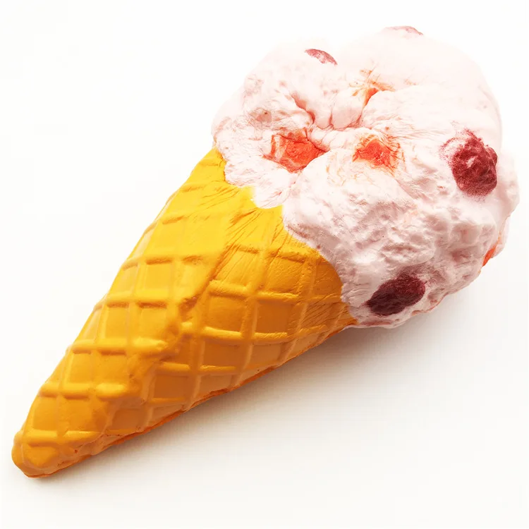 ice cone Мягкие медленно растущие мягкие игрушки милые Kawaii Jumbo большой розовый единорог мультфильм животных мягкие игрушки Jumbo - Цвет: ice cone