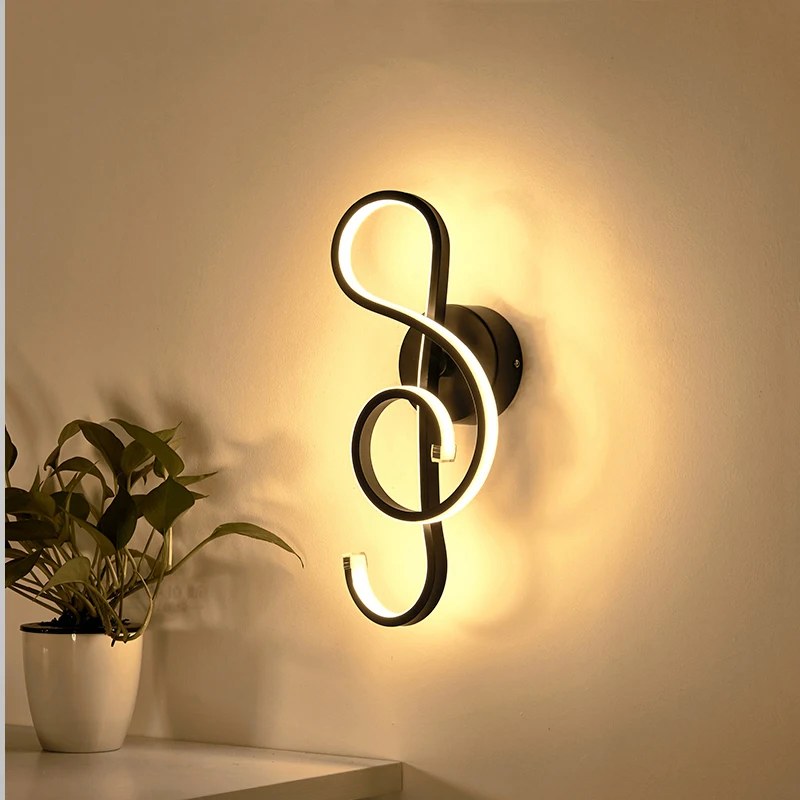 

90-260V Modern LED Wall Light 22W Nordic Sconce Lamp Flexible Bedside Lights Lighting Home Interior Living Room Bedroom Lamps