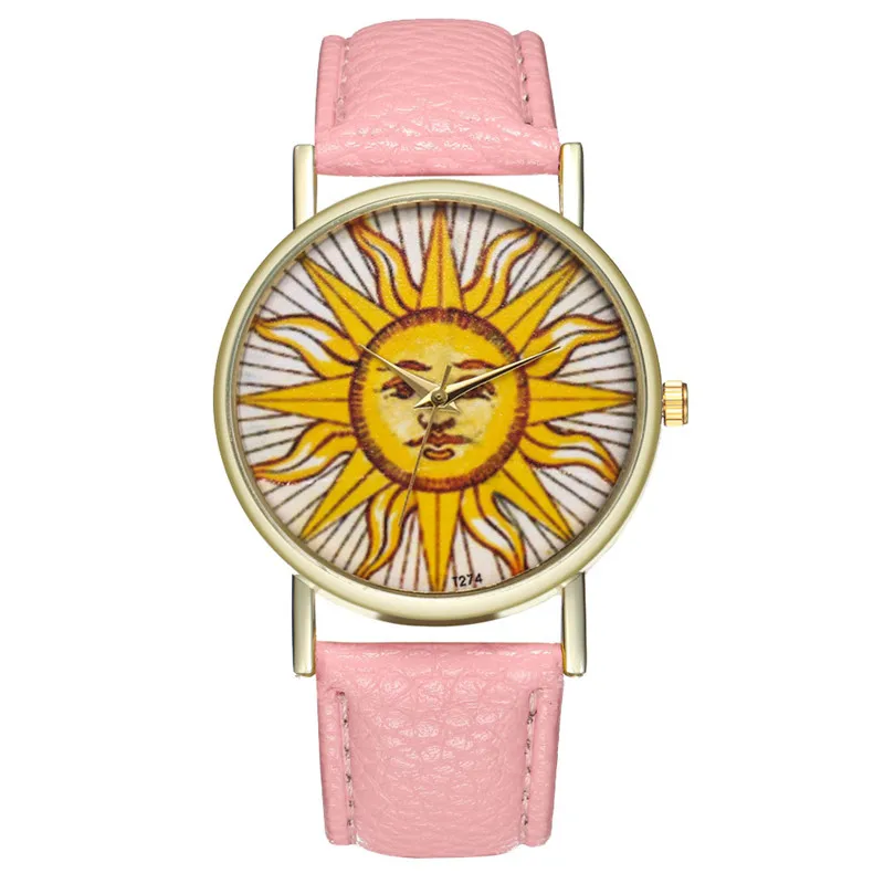 2019 милые женские кварцевые кожаные часы на запястье студенческие