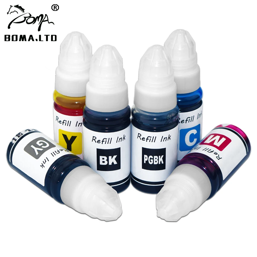 Картридж для принтера 6 цветов в партии чернила Ciss Canon PIXMA MG7750 MG7751 MG7752 MG7753 MG7760 MG7770