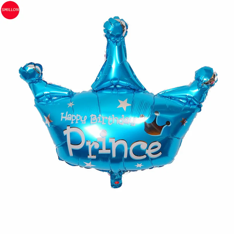 1 шт. большой розовый синий Гелиевый шар принцессы воздушные шары в виде короны