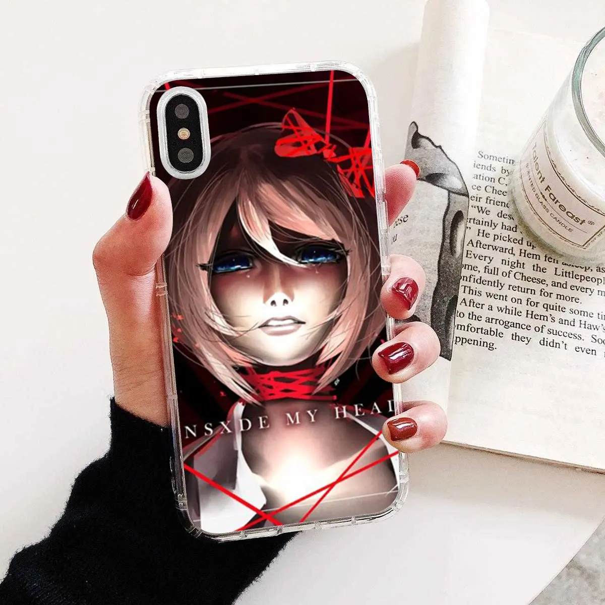 Для ZTE лезвие A520 A512 A452 A602 A5 2019 V6 V7 V8 V9 V10 Lite Вятский Doki клуб любителей аниме коллаж