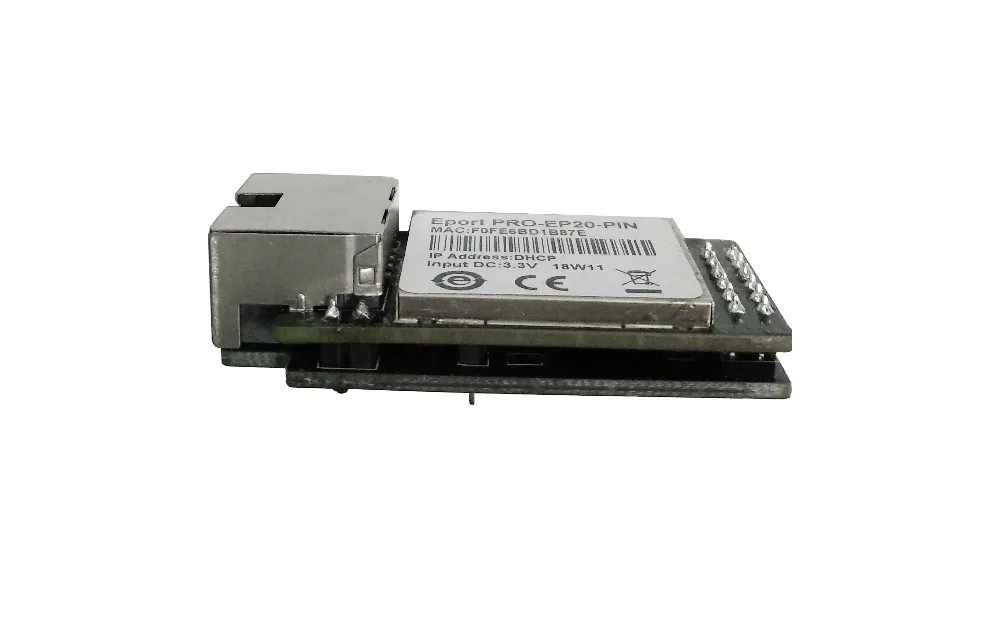 CE E порт Pro EP20 Pin Linux сетевой сервер ttl последовательный к Ethernet встроенный модуль DHCP