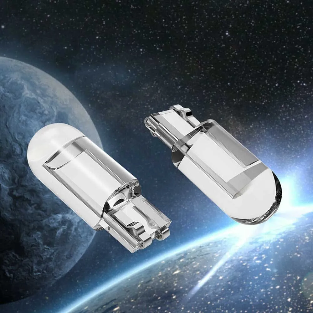 

T10 COB светодиодные лампы W5w Xenon 0.15A аксессуары лампы DC 12V без ошибок