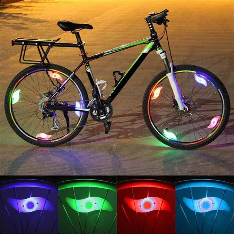 

Bike Wheel Lights Bike Spoke Lights Cycling Wheel LED Flash for Mountain Bike BMX Bike Rim LED Flash Lights Bicycle Accessories