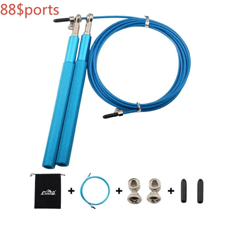 

Bearing Jump Ropes Steel Wire Speed Boxing Skipping Jumping Training Physical Agility Gym Fitness Exercise Accessories Goods