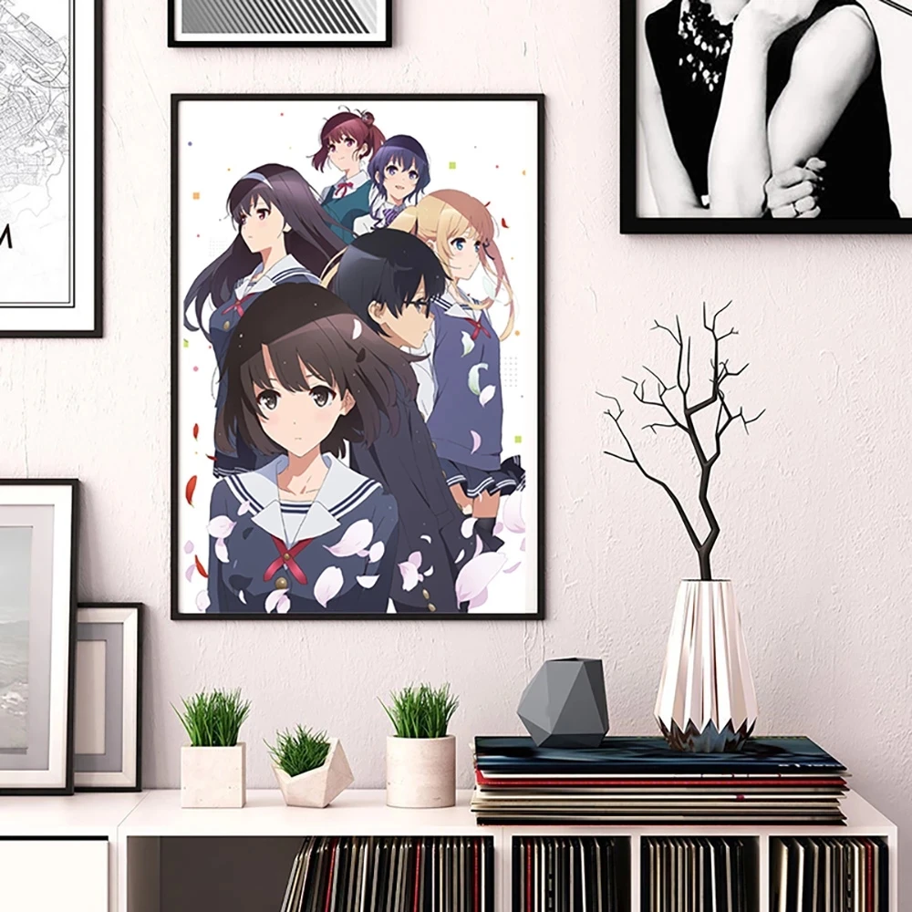 

Painting Wall Art Canvas Bungou Stray Dogs Japanese Animation Character Picture Prints Poster Home Decor Modular Modern Bedroom