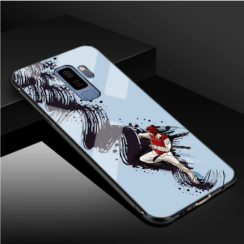 Чехол для телефона из закаленного стекла Samsung Galaxy S8 S9 S10 S20 PLUS J8 J6 J4 2018 NOTE 8 9 10 |