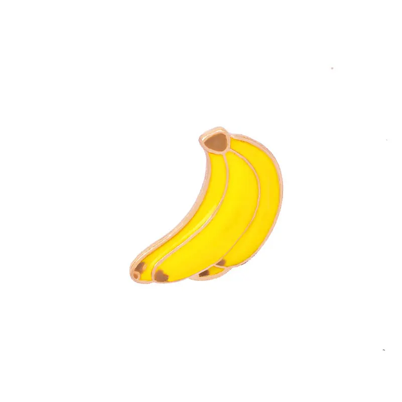 

Creative Cartoon Brooch Fruit Series Watermelon Strawberry Apple Banana Pineapple Accessories for Jewelry Gift Fashion
