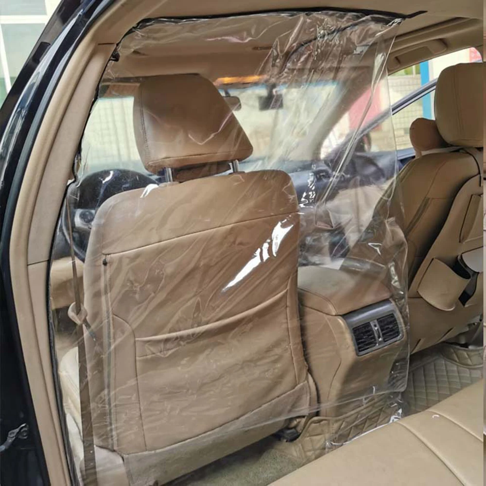 

1 шт. противослюнявчина противоинфекционное сиденье для такси Защитная изоляционная Крышка для водителя прокатная Автомобильная занавеск...