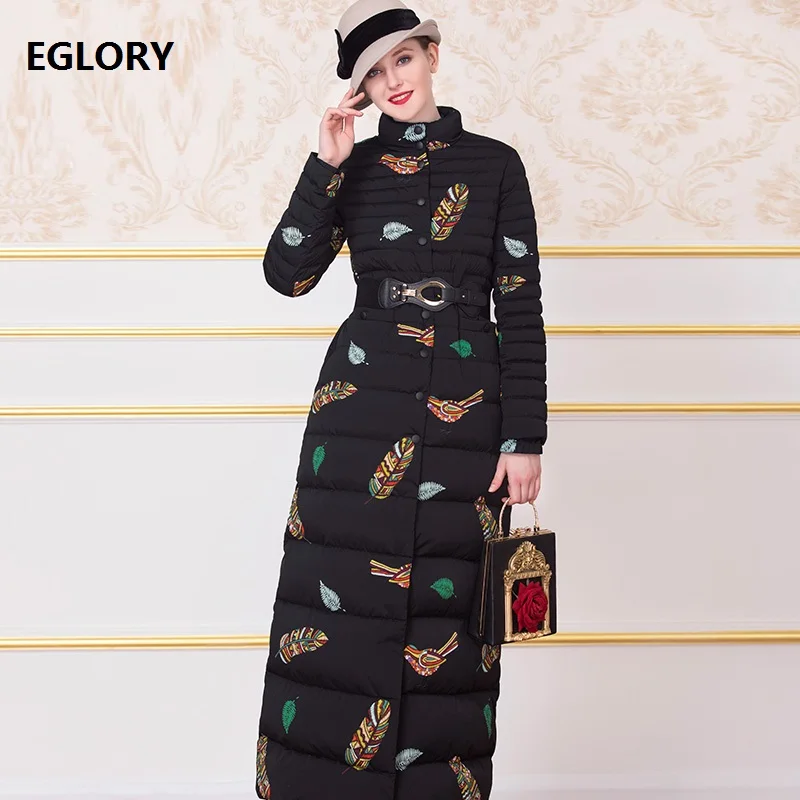 Casacos Feminino 2019 зимняя теплая куртка-парка пуховые пальто высокого качества женские