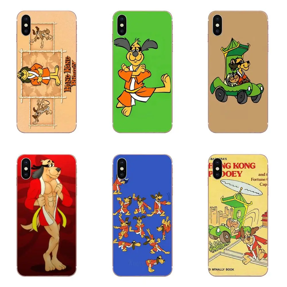 Винтаж мультфильм Hong Kong Phooey для Galaxy J1 J2 J3 J330 J4 J5 J6 J7 J730 J8 2015 2016 2017 2018 mini Pro ТПУ Модный
