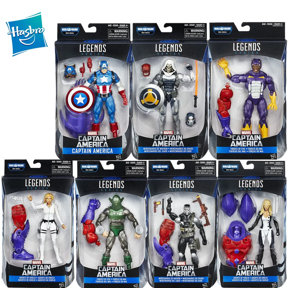 

Original Hasbro Marvel Legends Captain America Crossbones Taskmaster Eternal legend Series PVC15CMModel Action Figure Toys Gift