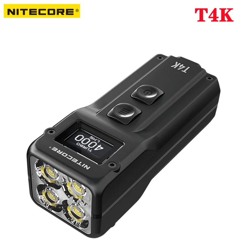 Дешево NITECORE T4K брелок-вспышка 4000 люмен USB перезаряжаемая с 4 CREE XP-L2 V7 светодиодсветодиодный Встроенная батарея супер ярсветильник Цена NITECORE T4K брелок-вспышка 4000 люмен USB перезаряжаемая с 4 CREE XP-L2 V7 светодиодсветодиодный Встроенная батарея супер ярсветильник