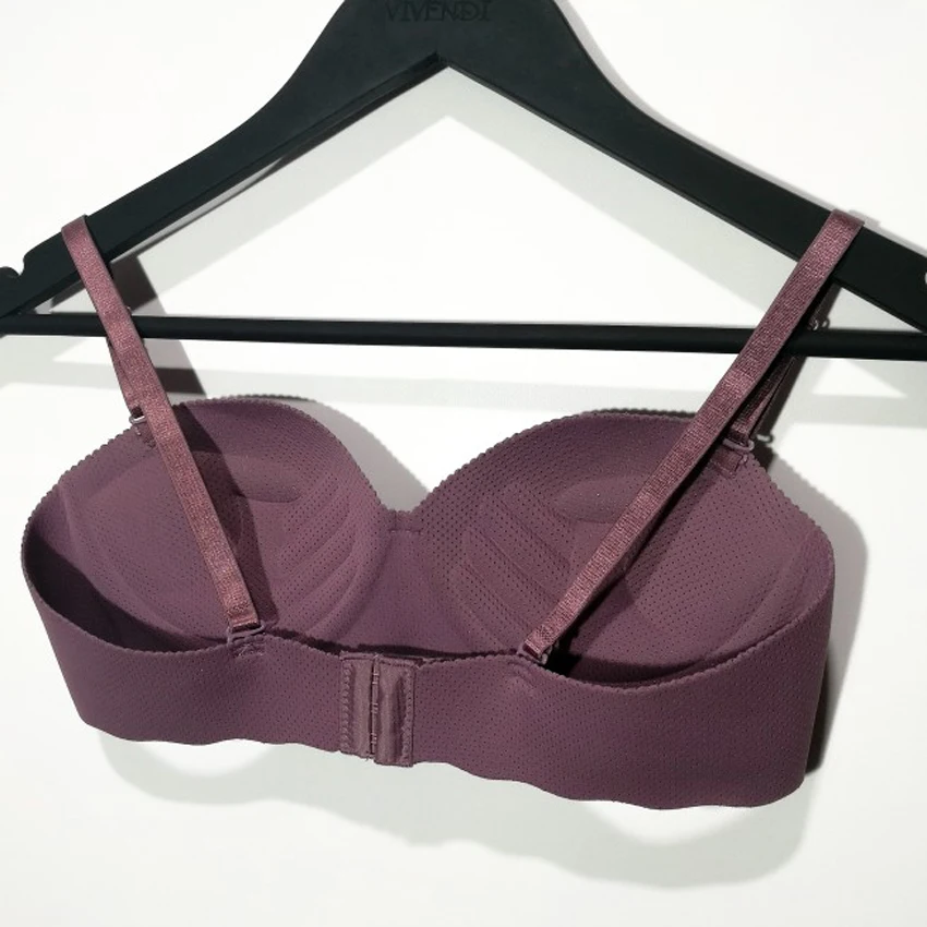 Sexy Bra Push Up Seamless Underwear for Women Solid Color Wireless Lingerie One-pieces Gather Thin Teens Girl Brassiere Top 2021