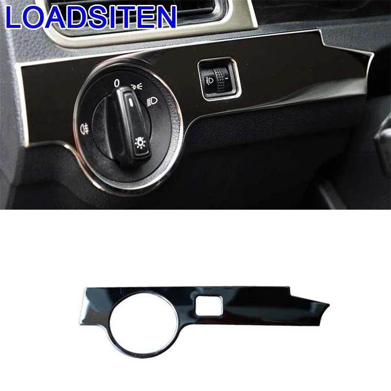 Автомобильный хромированный автомобильный налобный фонарь аксессуары для