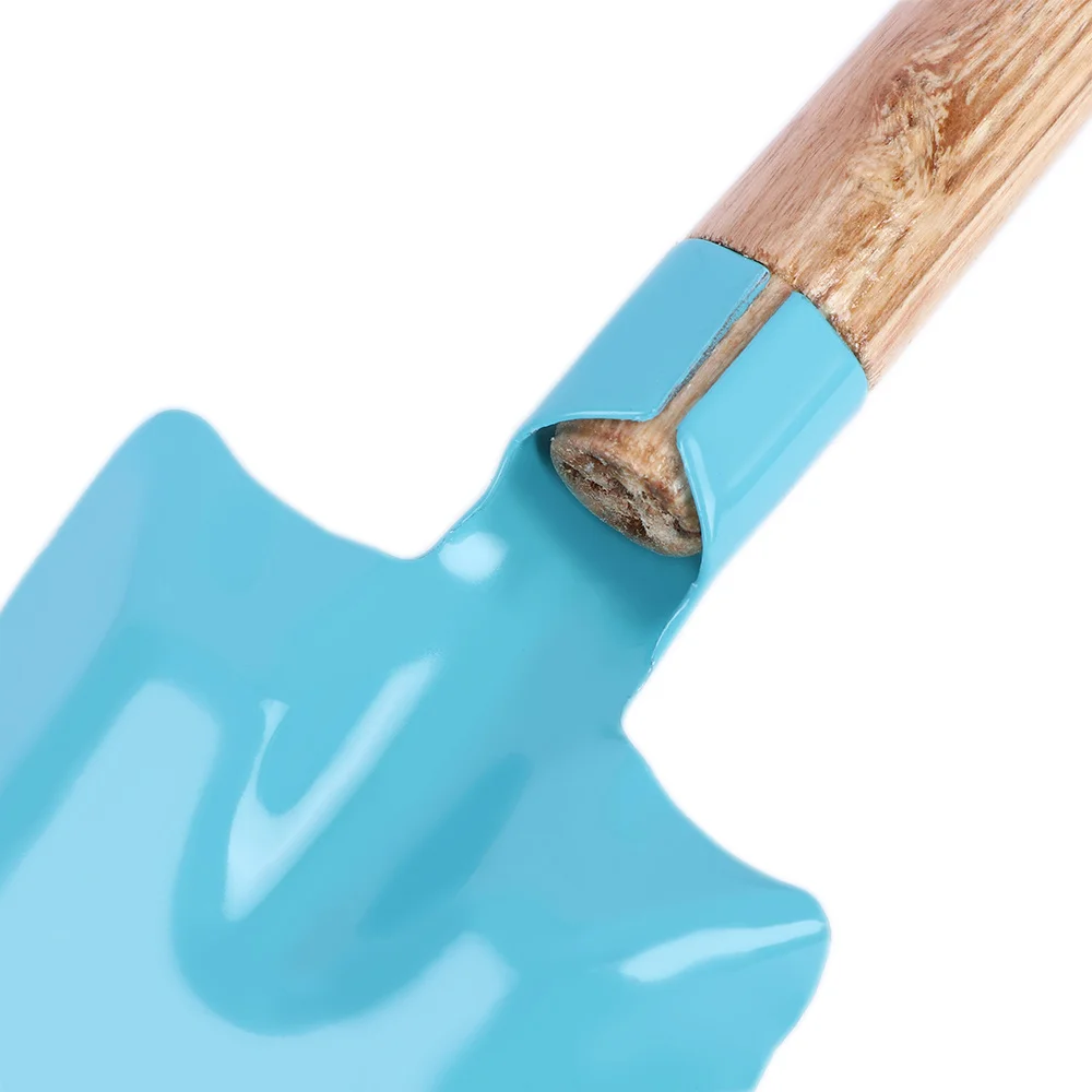 Деревянная ручка мини лопатка зеленые растения аксессуары для горшков