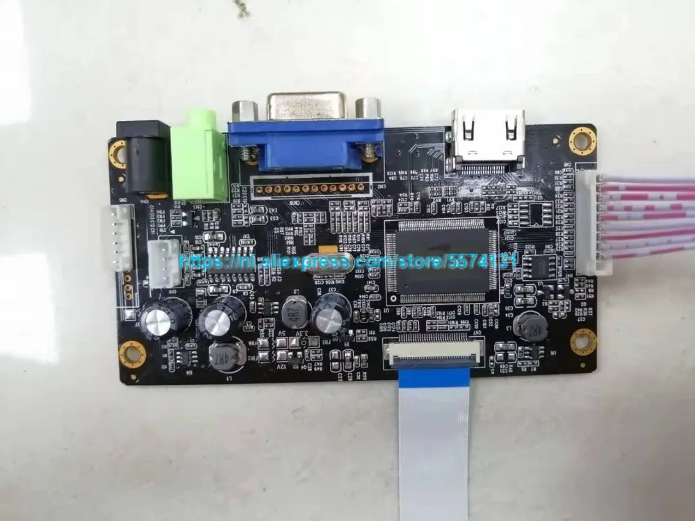 Billig Kostenloser Versand Kit Für LTN156KT01-001 HDMI + VGA LCD LED LVDS EDP Controller Board Treiber