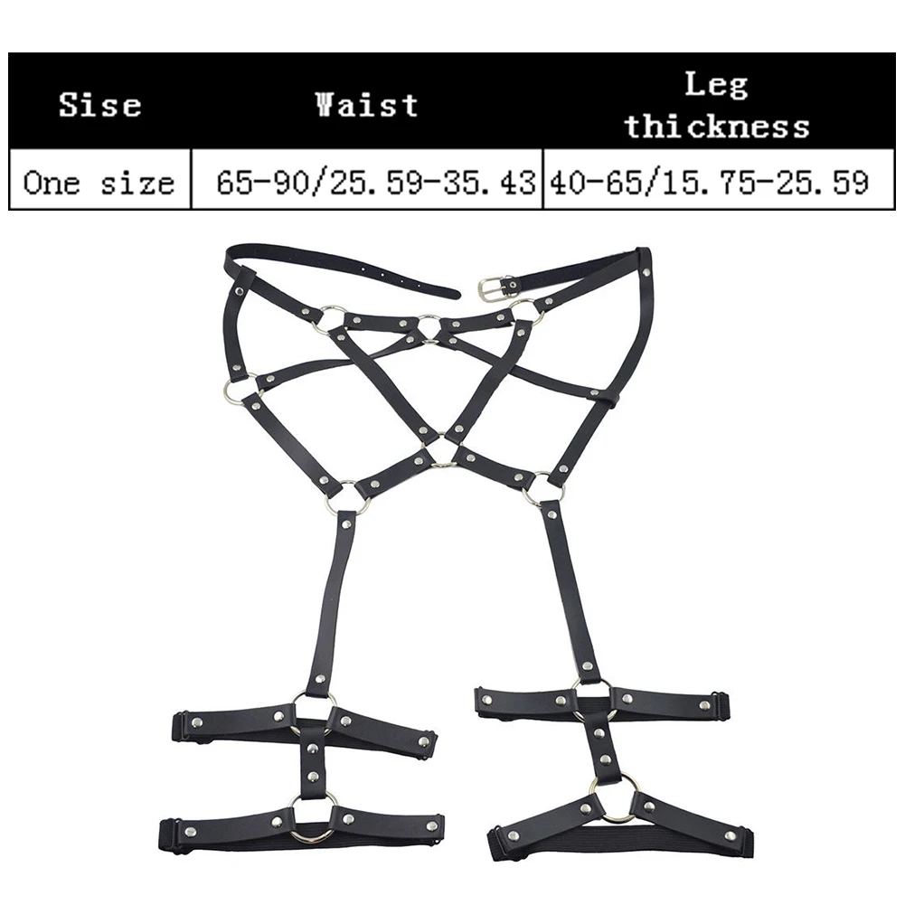 

Body Adjustable Garter Punk Nightclub Harness Belts Circle KTV Sexy