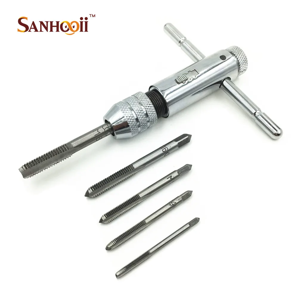 

Gadgets Mini Steel Ratchet Wrench & Tap M3-M8 DIY Hand Tools Accessory Gadgets ZM56