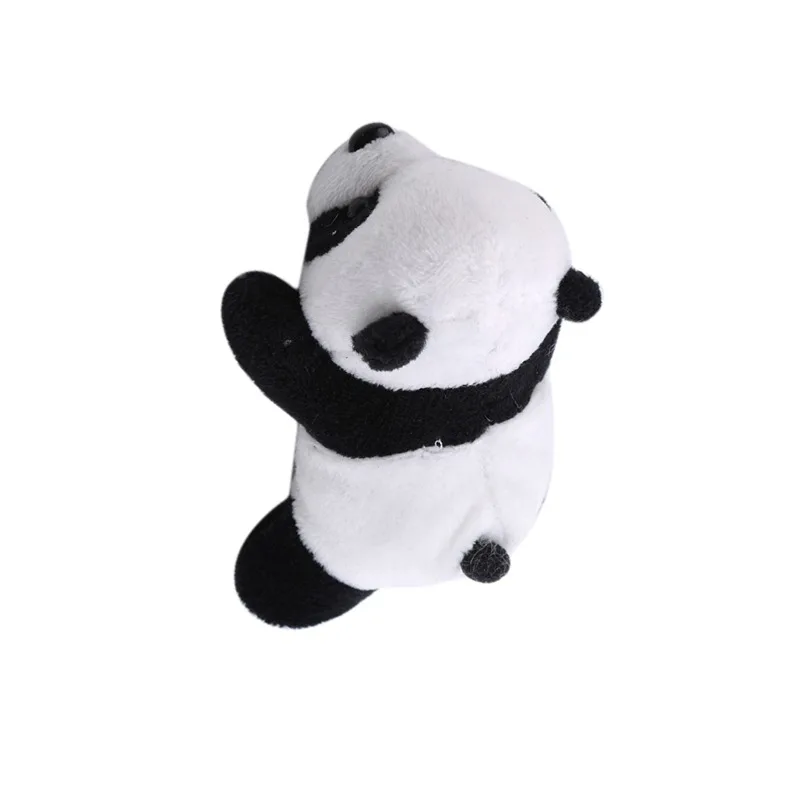 

1Set Vivid Lovely Lying Down Panda Plush Toys Soft Cartoon Animal Black And White Panda Stuffed Pendant Doll Kids Gifts