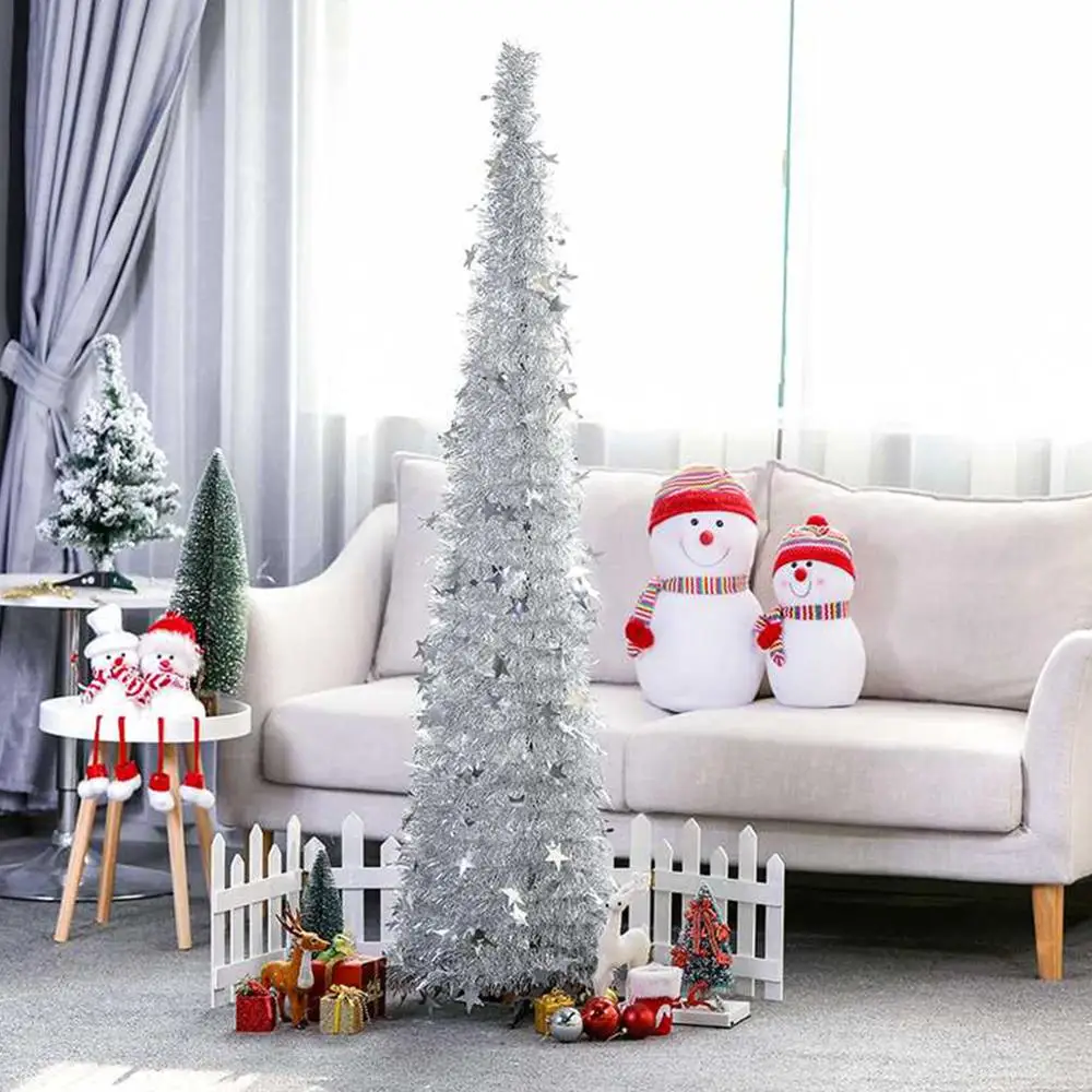 QIFU 1,2 м 3D войлочные украшения для рождественской елки для дома Navidad рождественские украшения для рождественской елки подарок на год