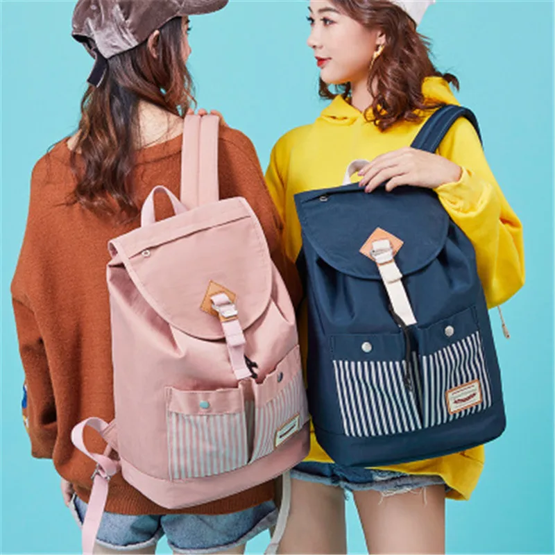 

Fashion Women Backpack MultiPocket Travel Backpacks Female School Bag for Teenage Girls Book Mochilas Waterproof Nylonback