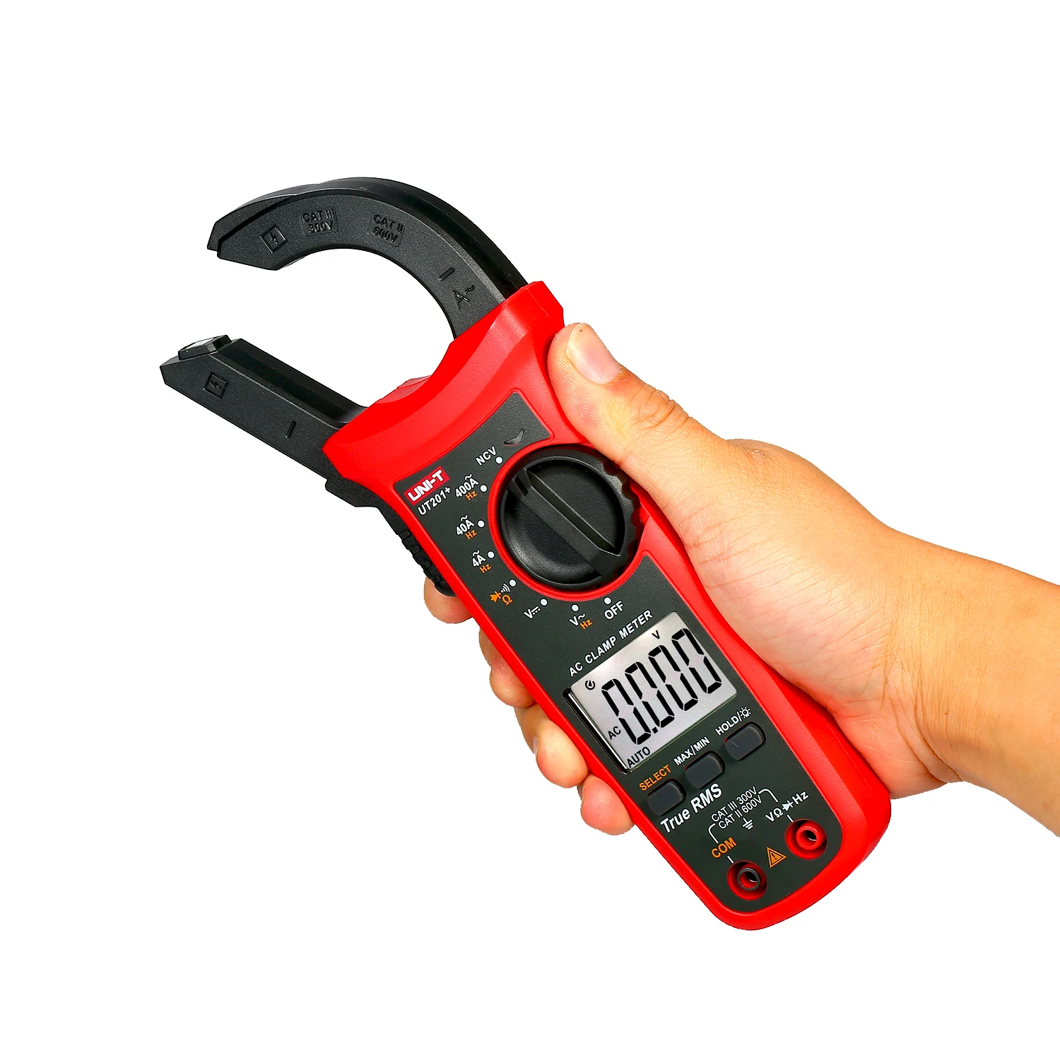 4000/6000 отсчетов True RMS мини Цифровые токовые клещи AC/DC напряжение Авто Диапазон VFC