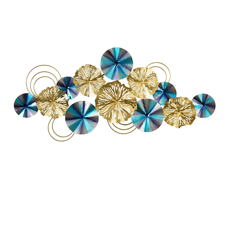 

American style metal wall decoration Creative iron 3D wall decoration Living room background wall decoration Pendant Handmade