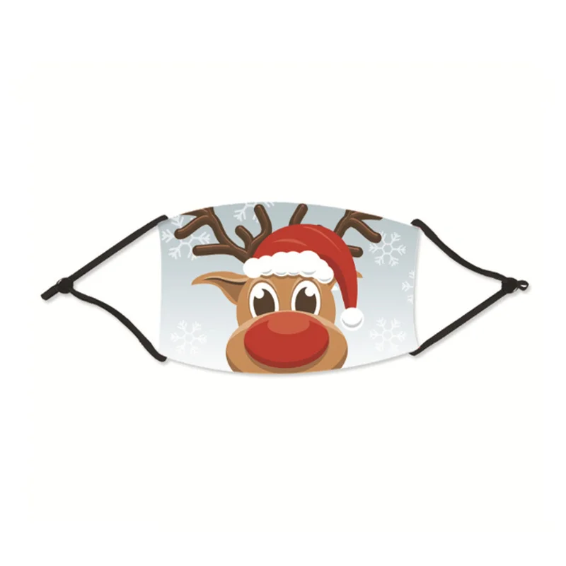 2020 Рождественская маска праздничное украшение Рождественский дышащий