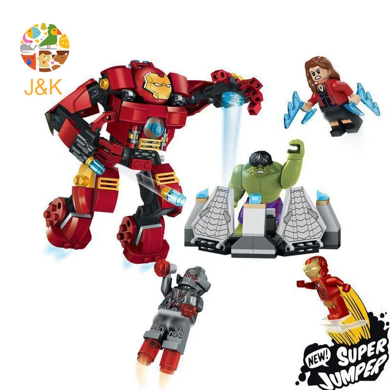 76031, 248 шт., супергерои, серия Ultron, фигурки, Железный человек, Халк, Бастер, модель, строительные блоки, кирпичи, игрушки, подарок, 7110