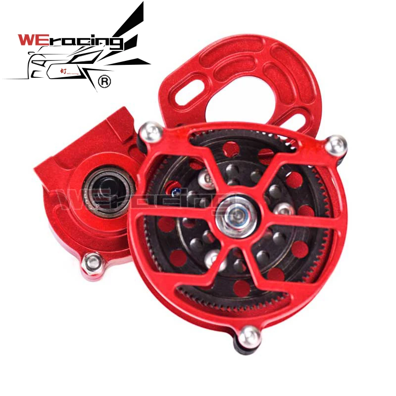 Полный металлический Коробка передач SCX10 коробка с шестерней для 1/10 RC Crawler Axial SCX10II