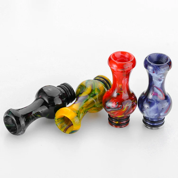 

510 heat resistance epoxy resin vape drip tip unique design electronic cigarette accessory for tfv8 baby atomizer