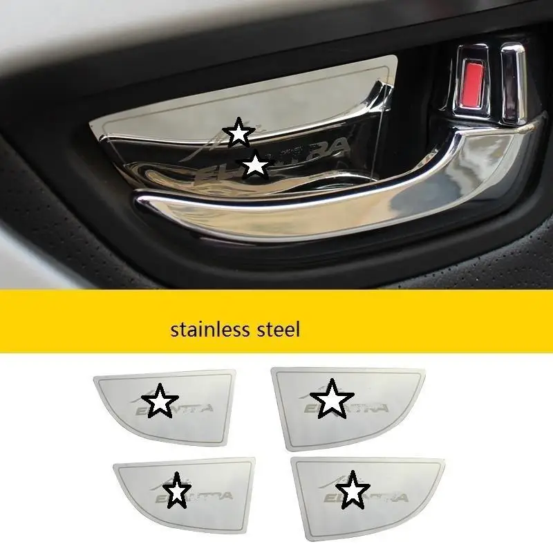 Автомобильные хромированные декоративные модифицированные ручки аксессуары